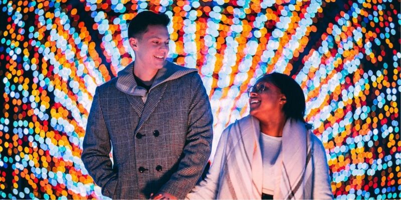 Holiday Wonder - walking through lights festival